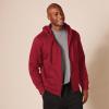 imageAmazon Essentials Mens FullZip Fleece Hoodie Available in Big ampamp TallRed