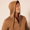 imageAmazon Essentials Mens FullZip Fleece Hoodie Available in Big ampamp TallToffee Brown