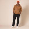 imageAmazon Essentials Mens FullZip Fleece Hoodie Available in Big ampamp TallToffee Brown