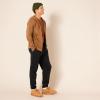 imageAmazon Essentials Mens FullZip Fleece Hoodie Available in Big ampamp TallToffee Brown