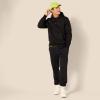 imageAmazon Essentials Mens Hoodies SherpaLined PulloverBlack
