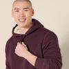imageAmazon Essentials Mens Hoodies SherpaLined PulloverBurgundy