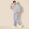 imageAmazon Essentials Mens Hoodies SherpaLined PulloverLight Grey Heather
