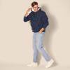 imageAmazon Essentials Mens Hoodies SherpaLined PulloverNavy