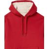 imageAmazon Essentials Mens Hoodies SherpaLined PulloverRed