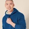 imageAmazon Essentials Mens Hoodies SherpaLined PulloverTeal Blue