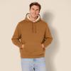 imageAmazon Essentials Mens Hoodies SherpaLined PulloverToffee Brown