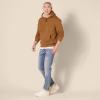 imageAmazon Essentials Mens Hoodies SherpaLined PulloverToffee Brown