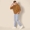 imageAmazon Essentials Mens Hoodies SherpaLined PulloverToffee Brown