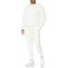 imageAmazon Essentials Mens Jogger Pants Casual Relaxed Fit Lightweight French Terry Available in Big ampamp TallEggshell White