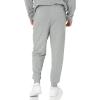 imageAmazon Essentials Mens Jogger Pants Casual Relaxed Fit Lightweight French Terry Available in Big ampamp TallGrey Heather