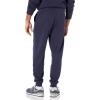 imageAmazon Essentials Mens Jogger Pants Casual Relaxed Fit Lightweight French Terry Available in Big ampamp TallNavy