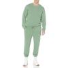 imageAmazon Essentials Mens Jogger Pants Casual Relaxed Fit Lightweight French Terry Available in Big ampamp TallSage Green