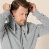 imageAmazon Essentials Mens Lightweight French Terry FullZip Hoodie with Comfortable FitLight Grey Heather