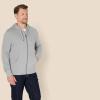 imageAmazon Essentials Mens Lightweight French Terry FullZip Hoodie with Comfortable FitLight Grey Heather