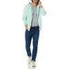 imageAmazon Essentials Mens Lightweight French Terry FullZip Hoodie with Comfortable FitMint Green