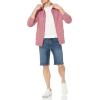 imageAmazon Essentials Mens Lightweight French Terry FullZip Hoodie with Comfortable FitPink