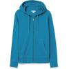 imageAmazon Essentials Mens Lightweight French Terry FullZip Hoodie with Comfortable FitTeal Blue