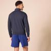 imageAmazon Essentials Mens Lightweight French Terry QuarterZip Mock Neck SweatshirtDark Navy