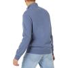 imageAmazon Essentials Mens Lightweight French Terry QuarterZip Mock Neck SweatshirtIndigo