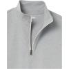 imageAmazon Essentials Mens Lightweight French Terry QuarterZip Mock Neck SweatshirtLight Grey Heather