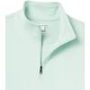 imageAmazon Essentials Mens Lightweight French Terry QuarterZip Mock Neck SweatshirtMint Green