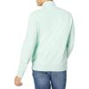 imageAmazon Essentials Mens Lightweight French Terry QuarterZip Mock Neck SweatshirtMint Green