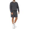 imageAmazon Essentials Mens Lightweight French Terry Short Available in Big ampamp TallCharcoal Heather