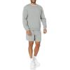 imageAmazon Essentials Mens Lightweight French Terry Short Available in Big ampamp TallGrey Heather