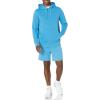 imageAmazon Essentials Mens Lightweight French Terry Short Available in Big ampamp TallTurquoise Blue
