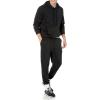 imageAmazon Essentials Mens Lightweight LongSleeve French Terry HoodieBlack