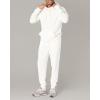 imageAmazon Essentials Mens Lightweight LongSleeve French Terry HoodieEggshell White
