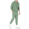 imageAmazon Essentials Mens Lightweight LongSleeve French Terry HoodieSage Green