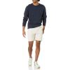 imageAmazon Essentials Mens LongSleeve Lightweight Fleece French Terry Crewneck SweatshirtDark Navy