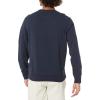 imageAmazon Essentials Mens LongSleeve Lightweight Fleece French Terry Crewneck SweatshirtDark Navy