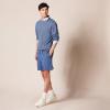 imageAmazon Essentials Mens LongSleeve Lightweight Fleece French Terry Crewneck SweatshirtIndigo