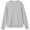 imageAmazon Essentials Mens LongSleeve Lightweight Fleece French Terry Crewneck SweatshirtLight Grey Heather