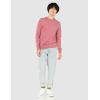 imageAmazon Essentials Mens LongSleeve Lightweight Fleece French Terry Crewneck SweatshirtPink