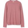 imageAmazon Essentials Mens LongSleeve Lightweight Fleece French Terry Crewneck SweatshirtPink
