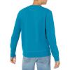 imageAmazon Essentials Mens LongSleeve Lightweight Fleece French Terry Crewneck SweatshirtTeal Blue