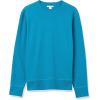imageAmazon Essentials Mens LongSleeve Lightweight Fleece French Terry Crewneck SweatshirtTeal Blue