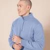 imageAmazon Essentials Mens LongSleeve QuarterZip Pullover Fleece SweatshirtBlue