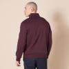 imageAmazon Essentials Mens LongSleeve QuarterZip Pullover Fleece SweatshirtBurgundy
