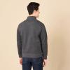 imageAmazon Essentials Mens LongSleeve QuarterZip Pullover Fleece SweatshirtCharcoal Heather