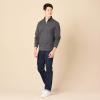 imageAmazon Essentials Mens LongSleeve QuarterZip Pullover Fleece SweatshirtCharcoal Heather