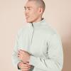 imageAmazon Essentials Mens LongSleeve QuarterZip Pullover Fleece SweatshirtLight Grey
