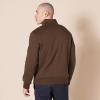 imageAmazon Essentials Mens LongSleeve QuarterZip Pullover Fleece SweatshirtMedium Brown