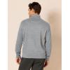 imageAmazon Essentials Mens LongSleeve QuarterZip Pullover Fleece SweatshirtMedium Grey Heather