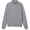 imageAmazon Essentials Mens LongSleeve QuarterZip Pullover Fleece SweatshirtMedium Grey Heather