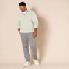imageAmazon Essentials Mens LongSleeve QuarterZip Pullover Fleece SweatshirtOffwhite